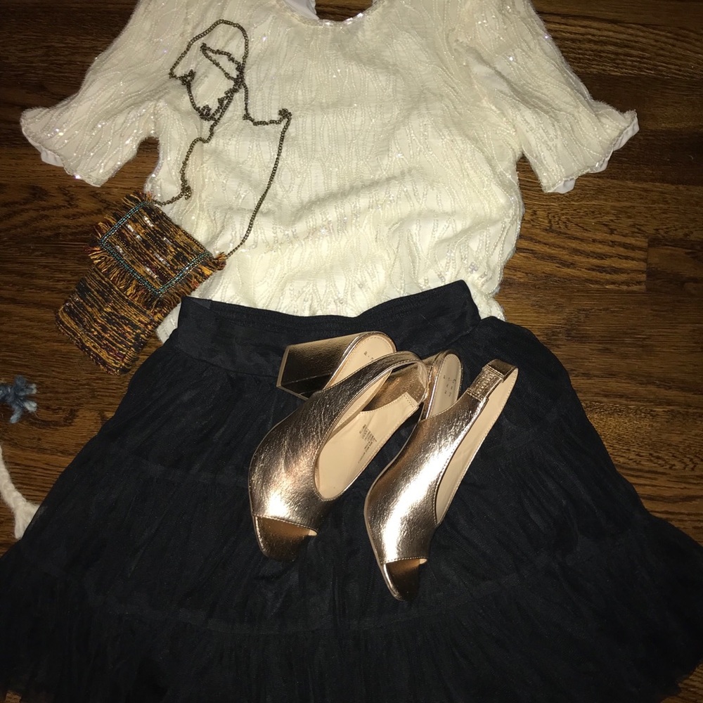 Vintage sequin shirt